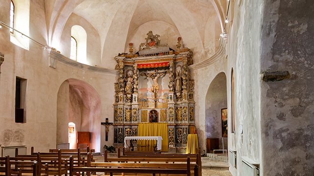 Eglise saintes juste et Ruffine - Prats de Mollo - la preste - chapelle interieure